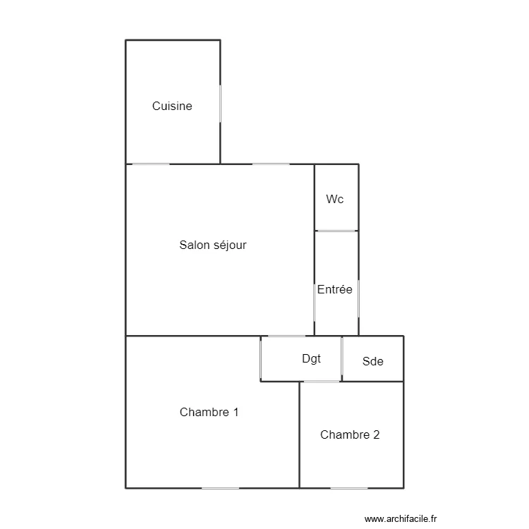 QUIMPER COTTEN. Plan de 