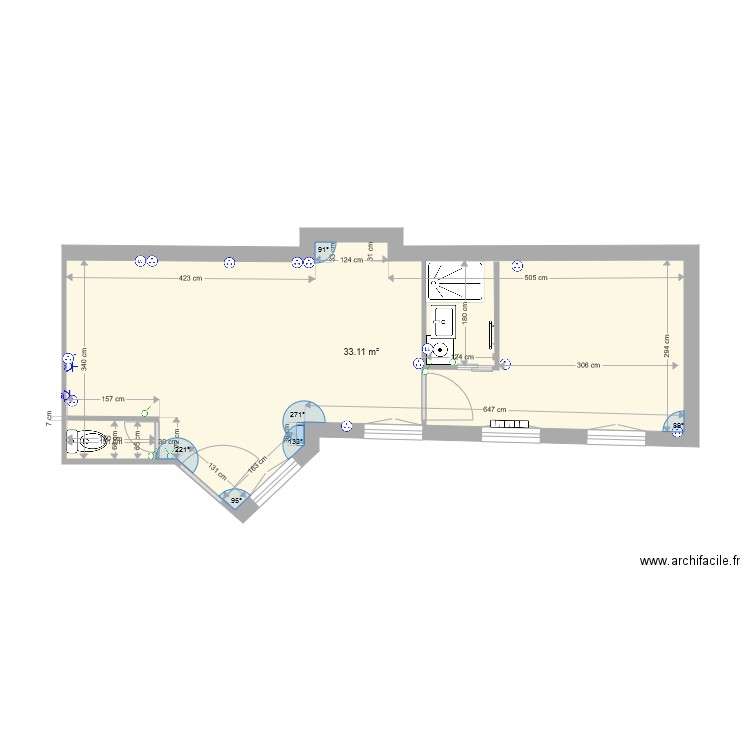 Plan ind 5. Plan de 0 pièce et 0 m2