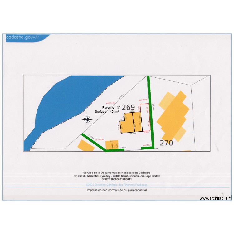 pla de masse 3 D              chalet 48. Plan de 0 pièce et 0 m2