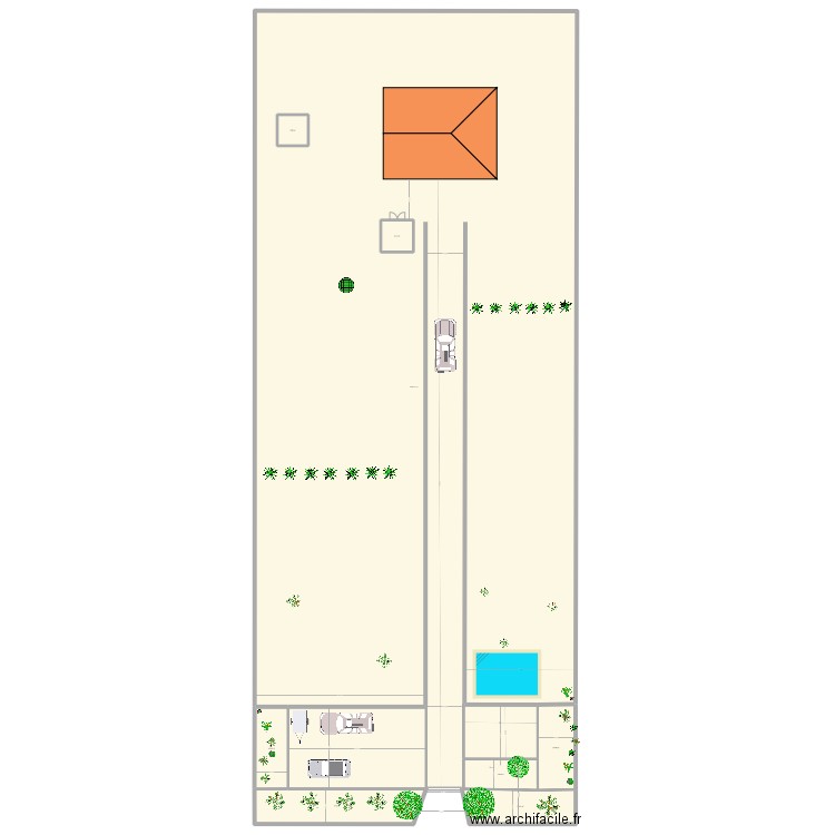 terrain. Plan de 0 pièce et 0 m2