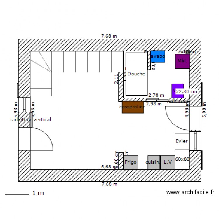 rez de chaussée. Plan de 0 pièce et 0 m2