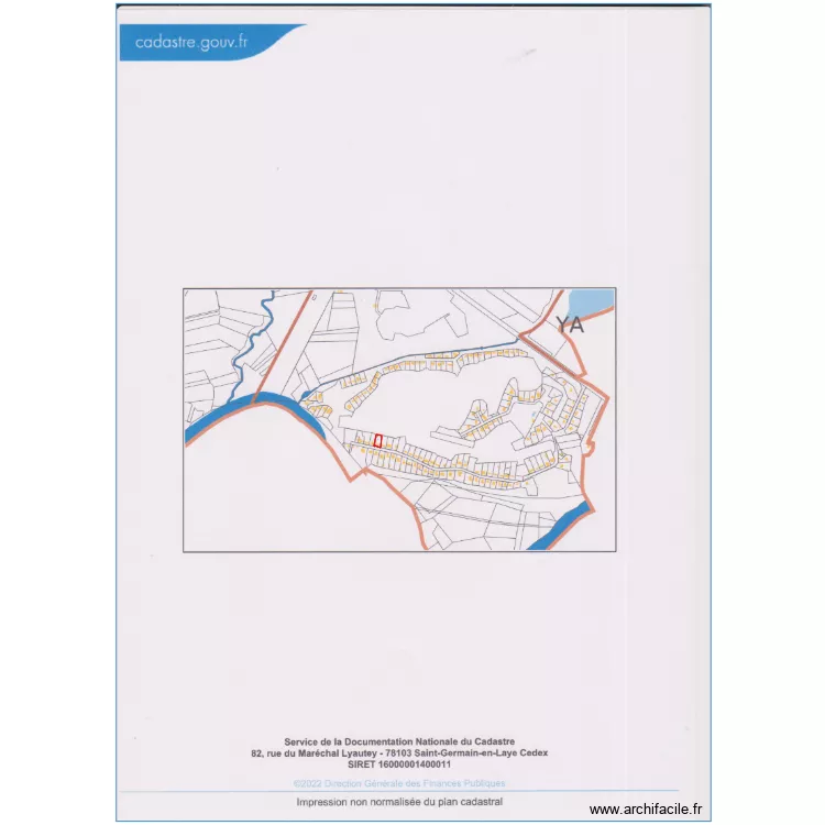 Plan de situation  PCMI1. Plan de 