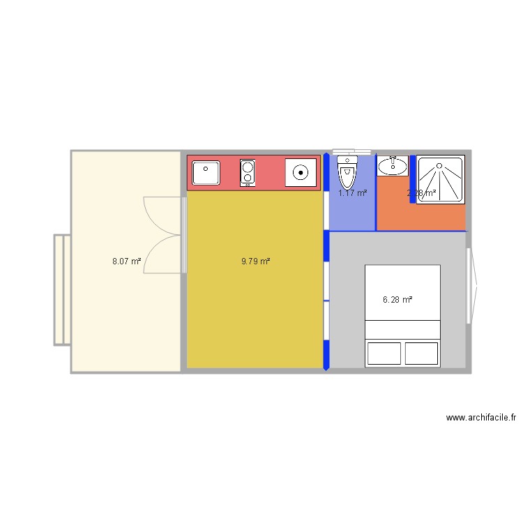 chalet Jacques LA SALINE  amenagement. Plan de 0 pièce et 0 m2