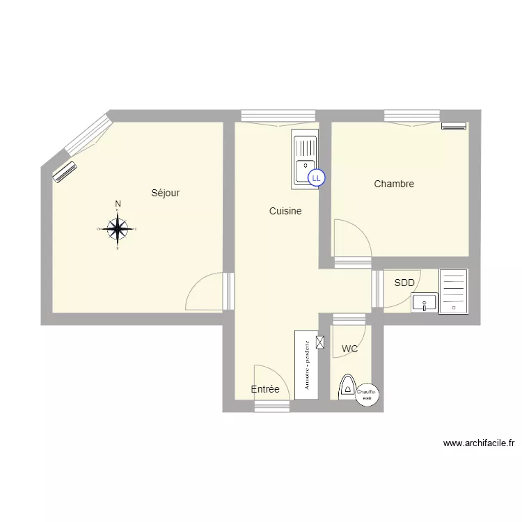 51 Papin 002 GF. Plan de 