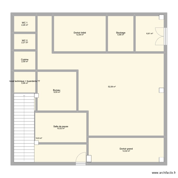 plan cysoing projet 1. Plan de 0 pièce et 0 m2