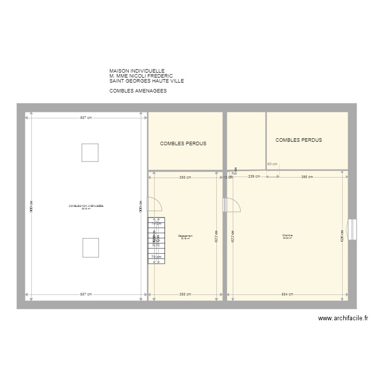 NICOLI. Plan de 0 pièce et 0 m2