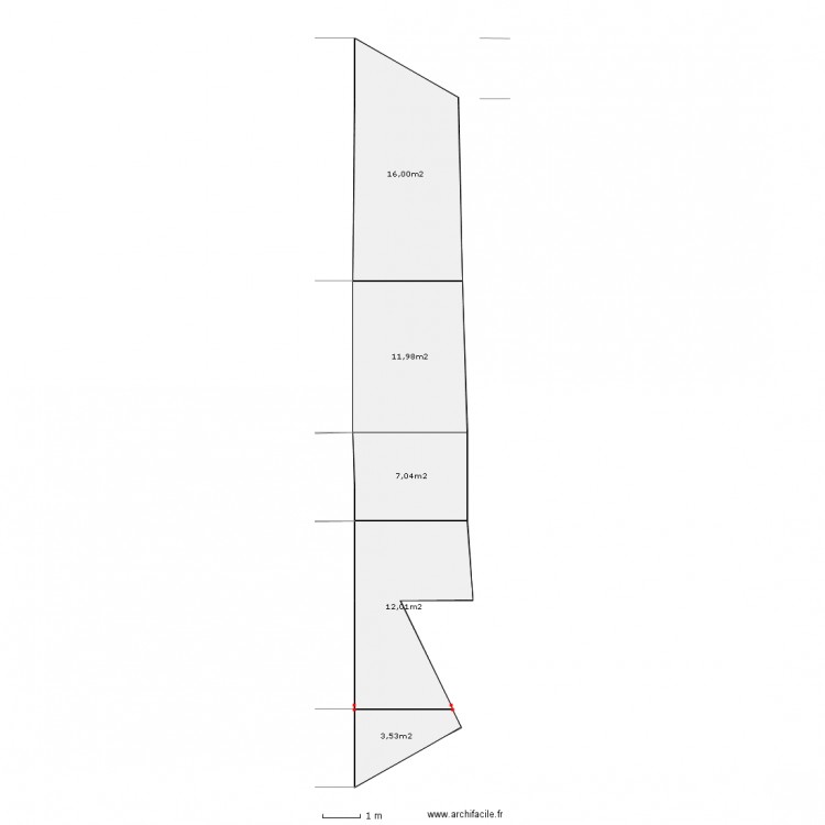 parcelle galpin. Plan de 0 pièce et 0 m2