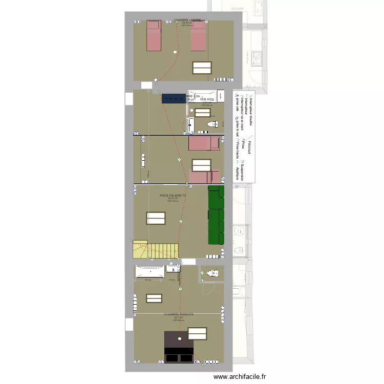 la borde elec. Plan de la borde elec. Plan de