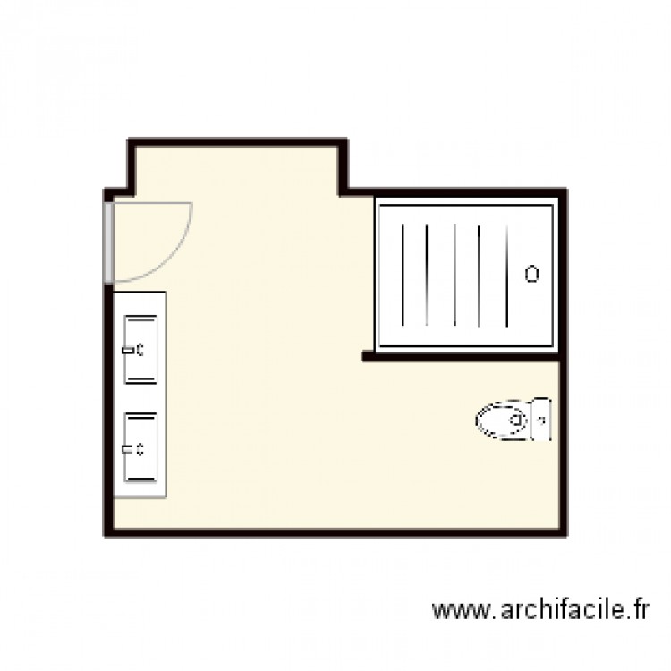 jacquin sdb. Plan de 0 pièce et 0 m2