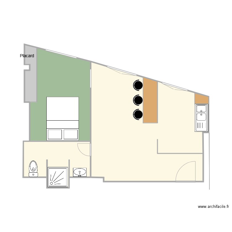 Toesca 7e. Plan de 0 pièce et 0 m2