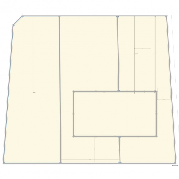 Deux parcelles Option 2. Plan de 0 pièce et 0 m2