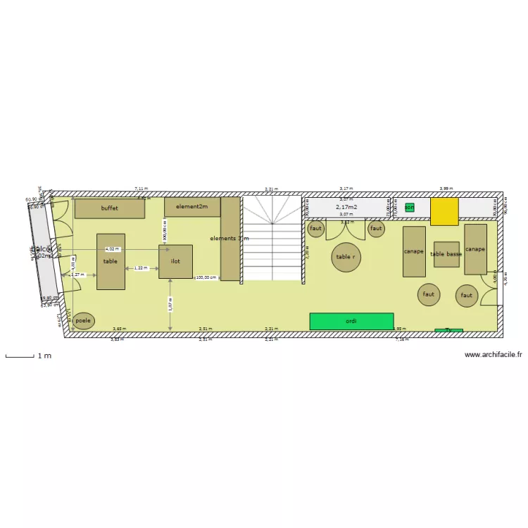 1er 21projet. Plan de 