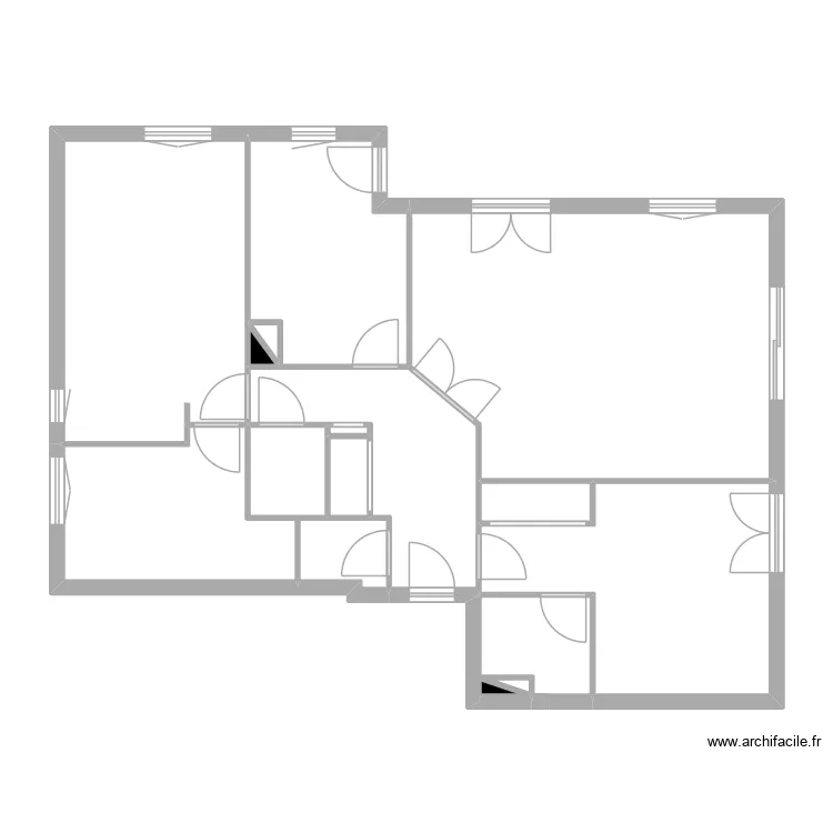 T3 VISSALI. Plan de 17 Pièces et 95 m²