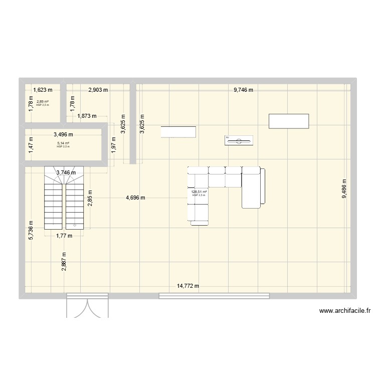 plan 2. Plan de 0 pièce et 0 m2