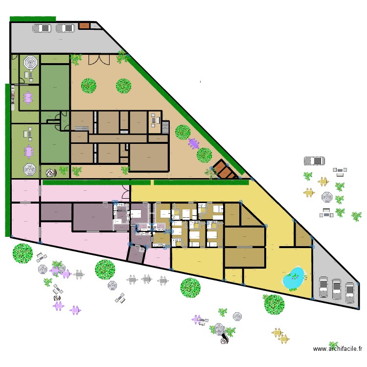 LOC COM / MAISON / APPARTS / LOC COM 2 040825A. Plan de 96 pièces et 1872 m2