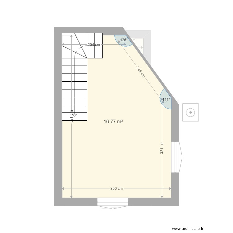 tour. Plan de 0 pièce et 0 m2