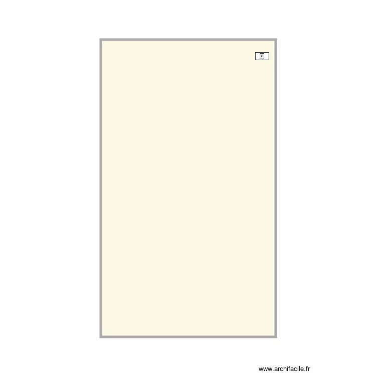 wall 43 1 bedroom 2 dressing plugs X 3. Plan de 