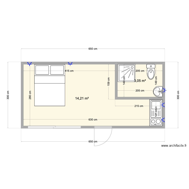 Olan ZEP. Plan de 0 pièce et 0 m2