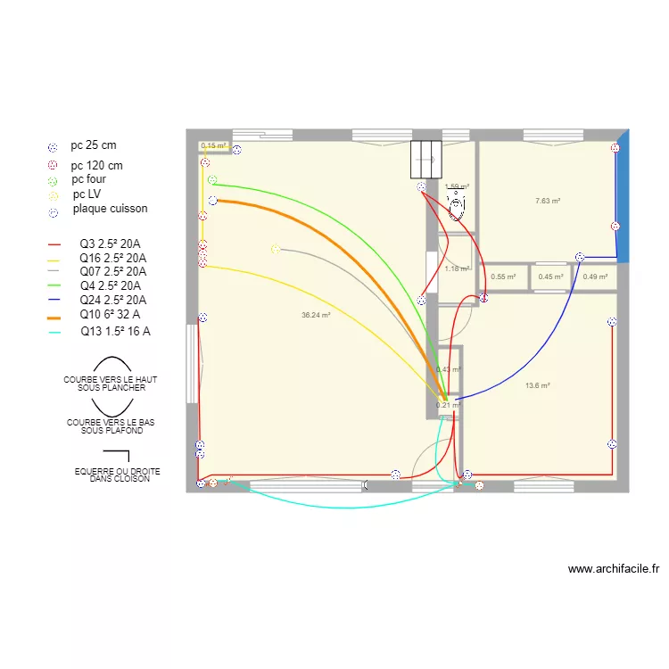 cyriac rdc plan elec prises ne pas toucher. Plan de 
