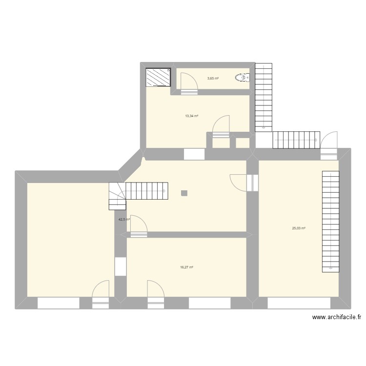 Projet Delphine suggestion. Plan de 0 pièce et 0 m2