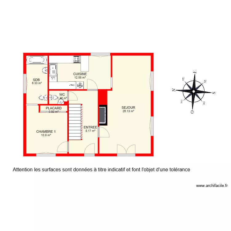 BI 6512 RDC MARIAM. Plan de BI 6512 RDC MARIAM. Plan de