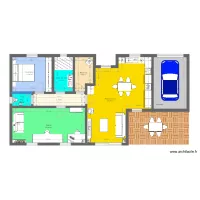 Maison 84 m2 1 ch 1 atelier