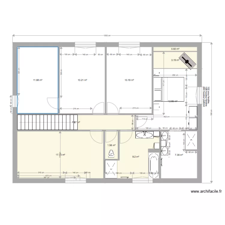 etage complet 05 02 2017. Plan de 