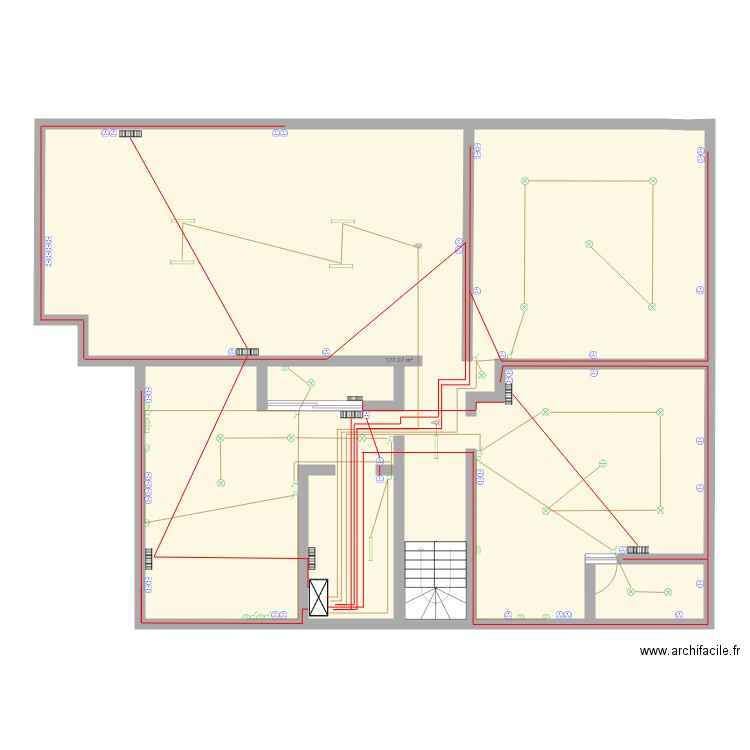 dodd. Plan de 0 pièce et 0 m2