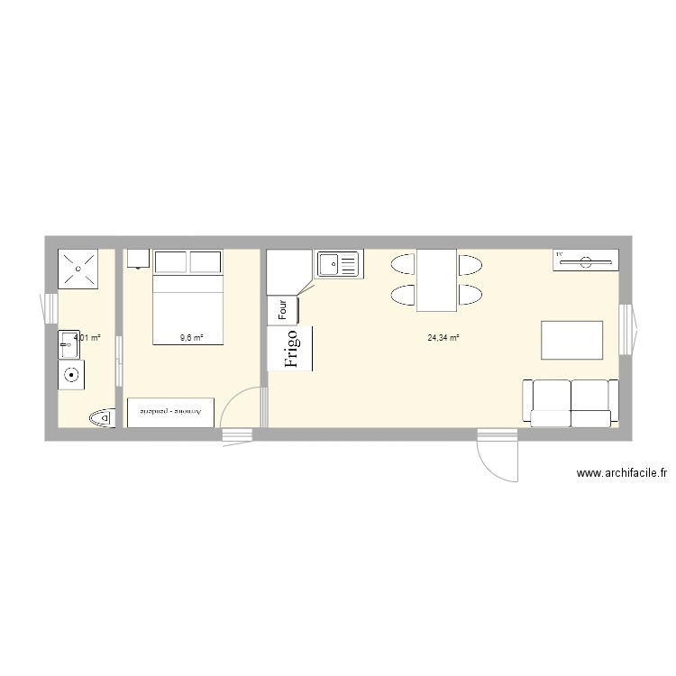 dependance mamie2. Plan de 0 pièce et 0 m2