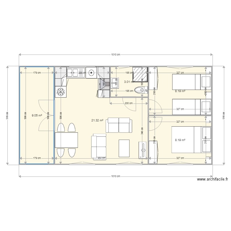 MODELE HYMER AGENCEMENT A. Plan de 0 pièce et 0 m2