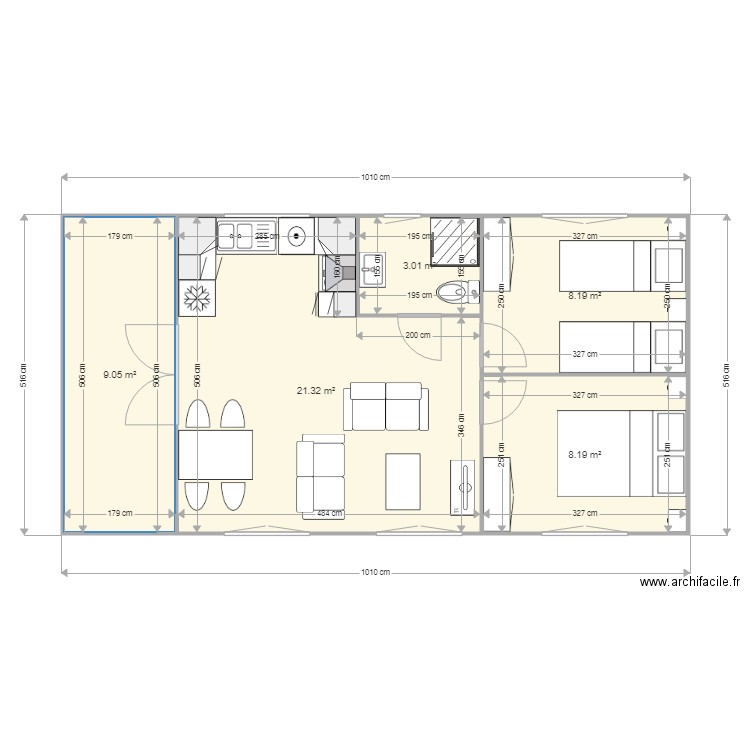 MODELE HYMER AGENCEMENT A. Plan de 0 pièce et 0 m2