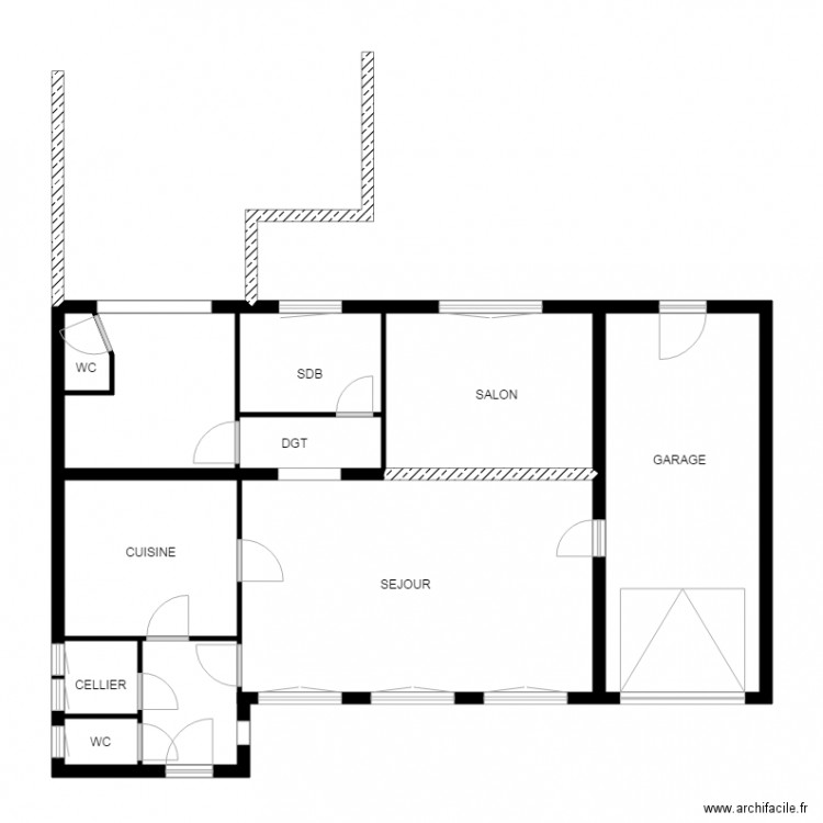 mesdagh 1. Plan de 0 pièce et 0 m2