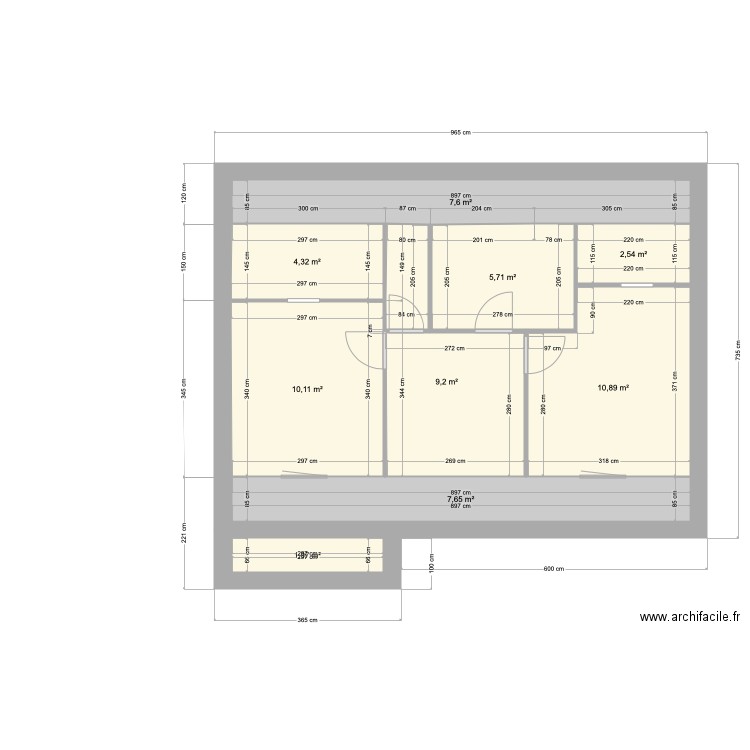 plan durand etage. Plan de 0 pièce et 0 m2