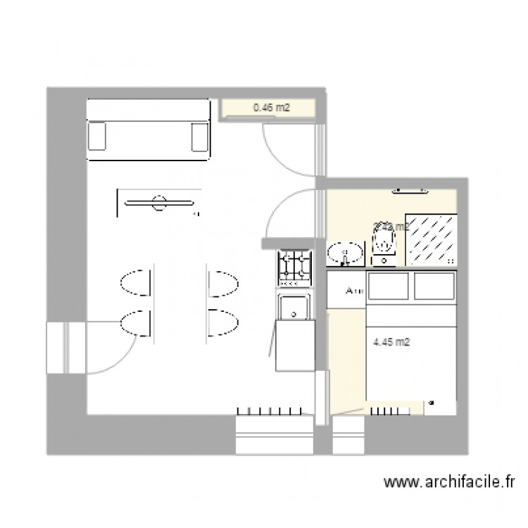 Appartement Les Portes de Morzine. Plan de 0 pièce et 0 m2