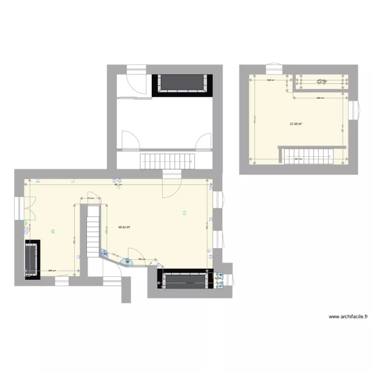 SALLECOMMUNE et treille chamblard. Plan de SALLECOMMUNE et treille chamblard. Plan de