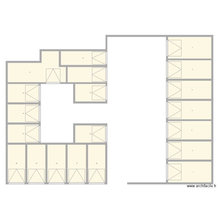 Immobilier Meynard plan garages. Plan de 0 pièce et 0 m2