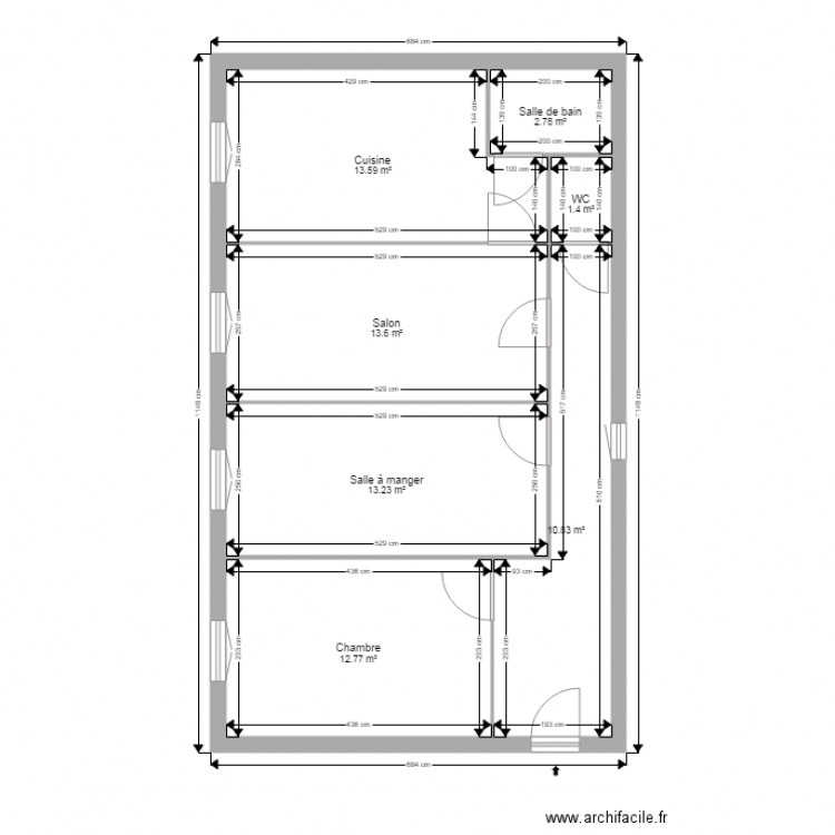 BAGASAC. Plan de 0 pièce et 0 m2