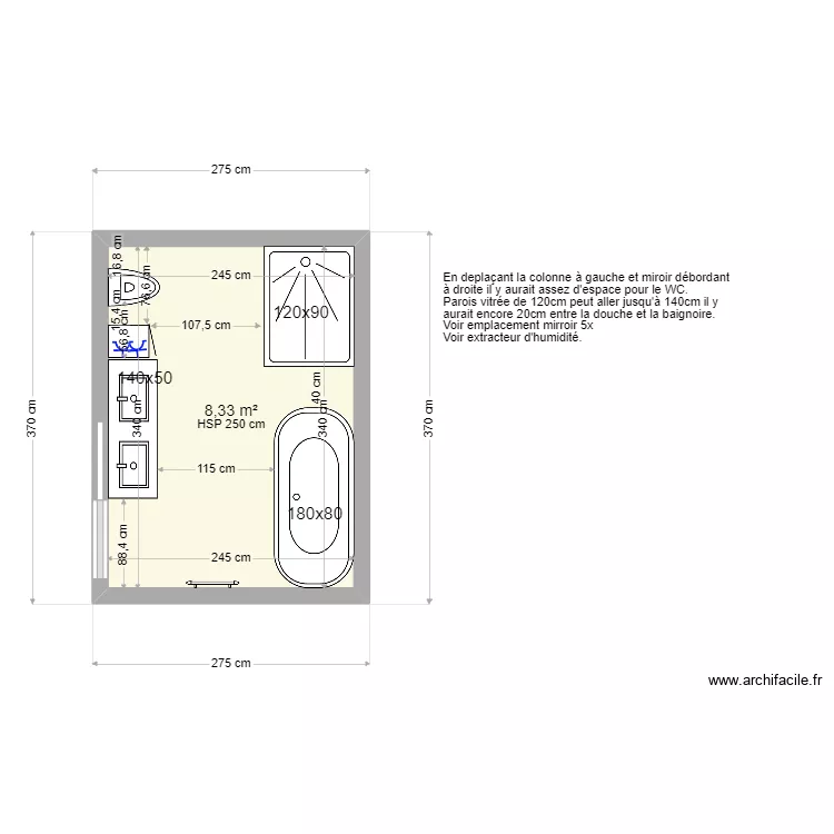 SDB BENOIT V2. Plan de 