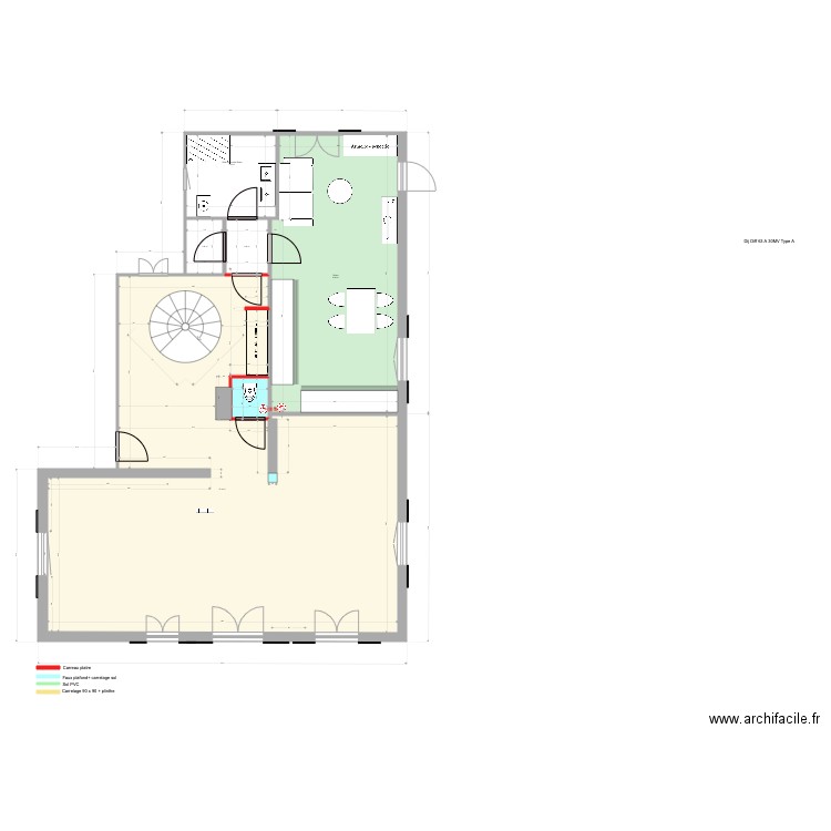 rez de chaussée cuisine darty. Plan de 0 pièce et 0 m2