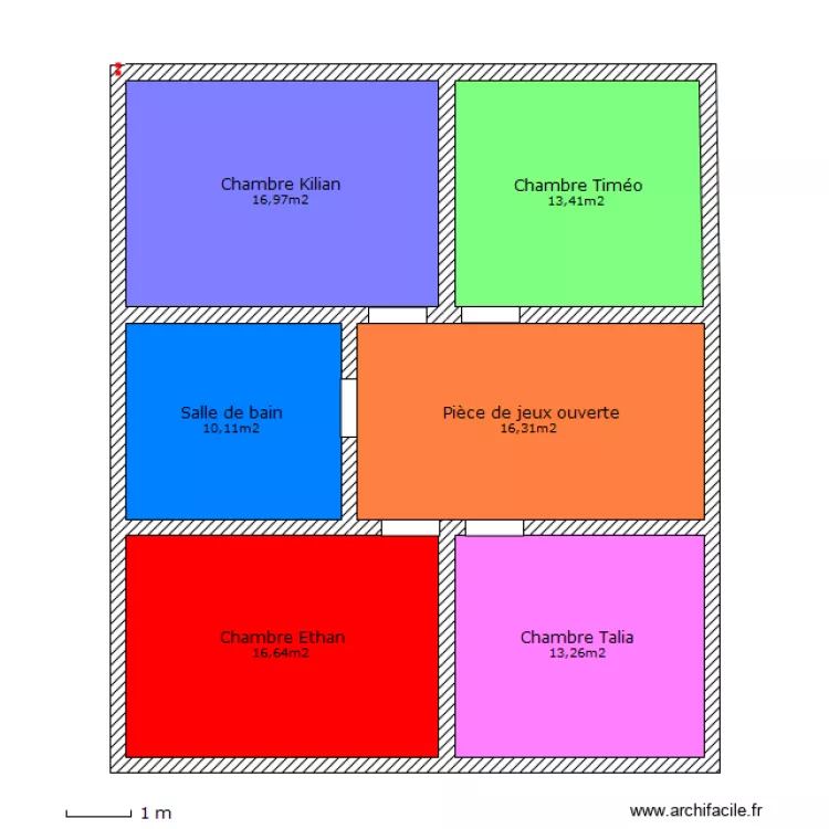 1er étage a. Plan de 1er étage a. Plan de