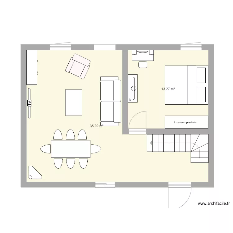 salon. Plan de salon. Plan de