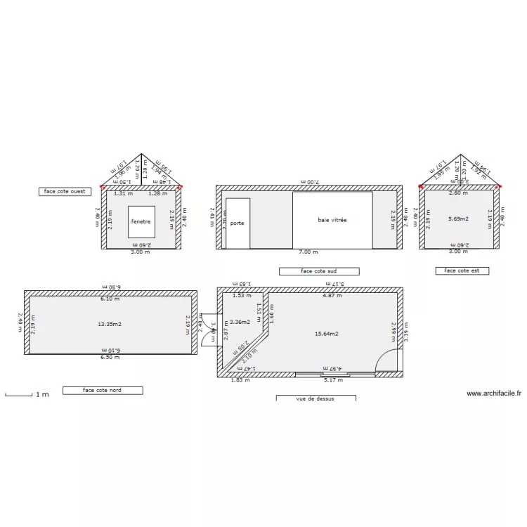 POOL HOUSE JFR. Plan de 