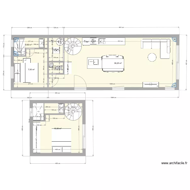 Projet maison La Panne 3. Plan de 