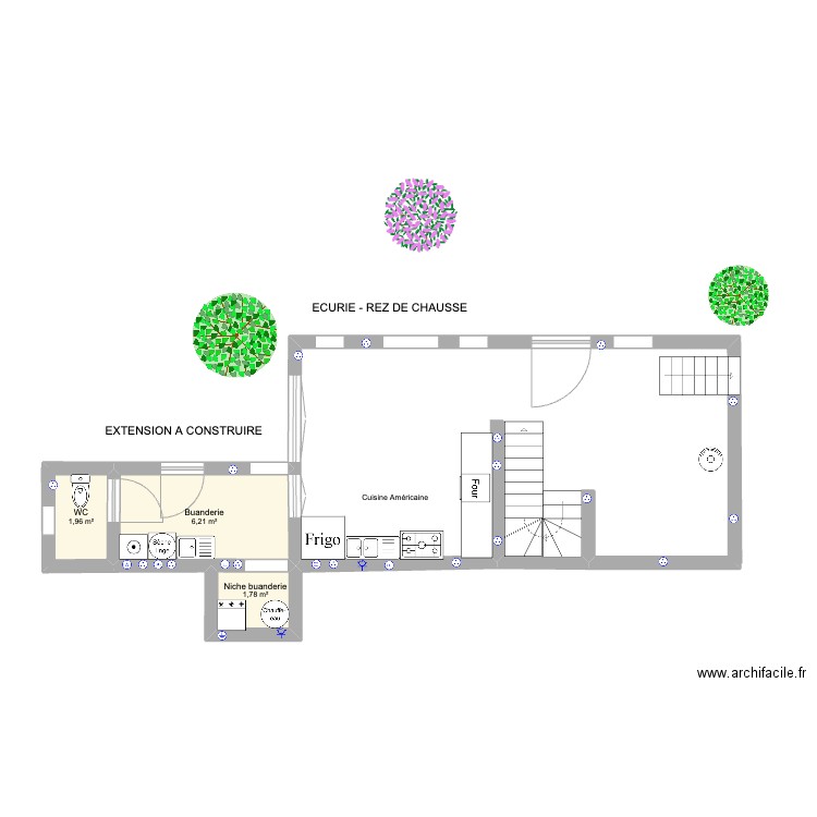 Plan Ferme Treb V2. Plan de 0 pièce et 0 m2