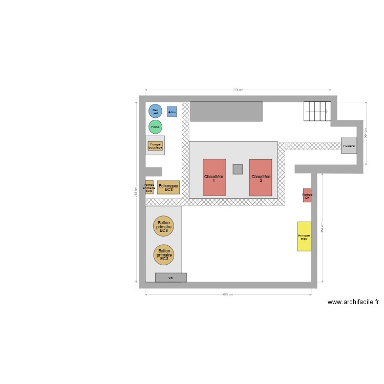 Bois Fleuri ACA. Plan de 0 pièce et 0 m2