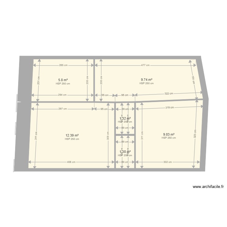 MAISON. Plan de 0 pièce et 0 m2