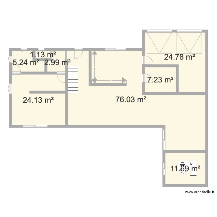 plan maison. Plan de 0 pièce et 0 m2