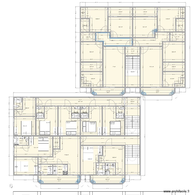 niveau 4 modif. Plan de 0 pièce et 0 m2