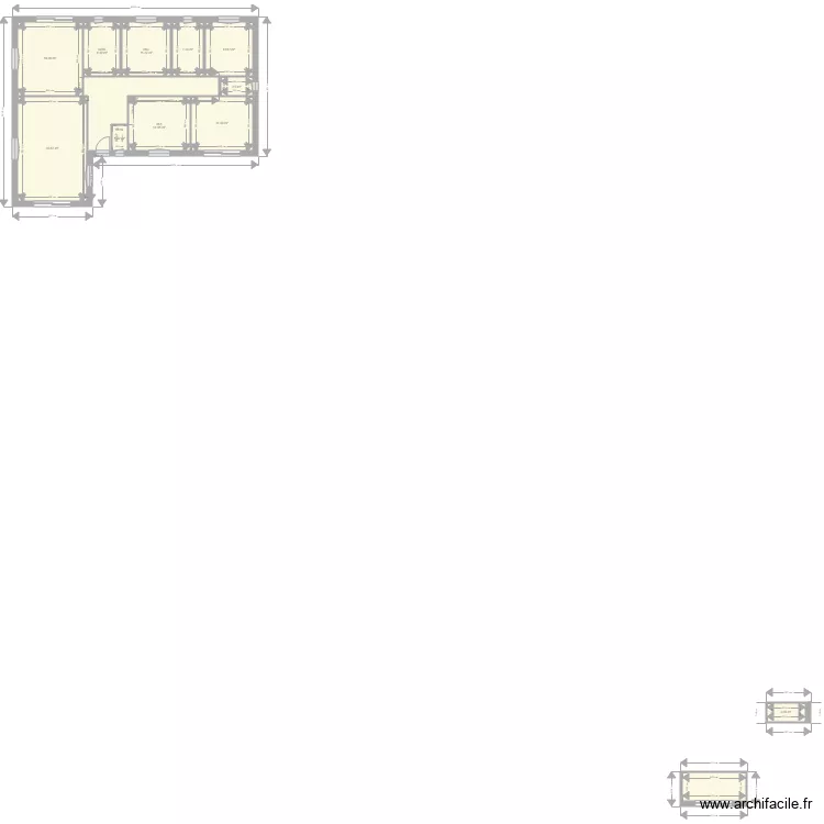 maison 2. Plan de 