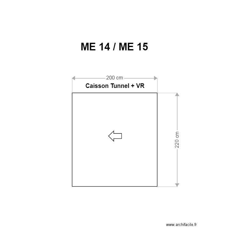Menuiseries Exterieures Aluminium ME14 ME 15. Plan de 0 pièce et 0 m2